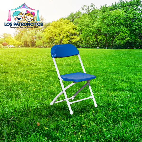 Kids Plastic Chair Blue