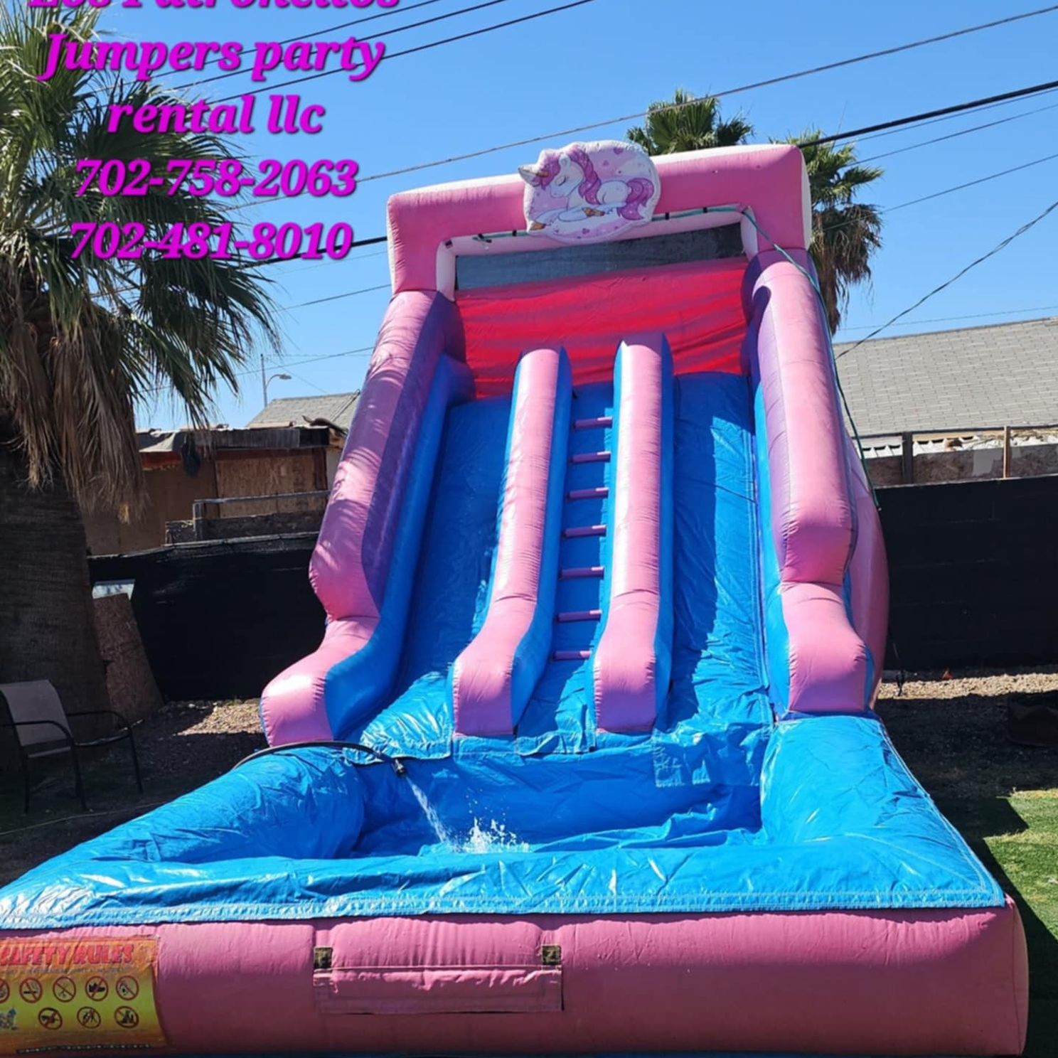 Water Slide Unicorn