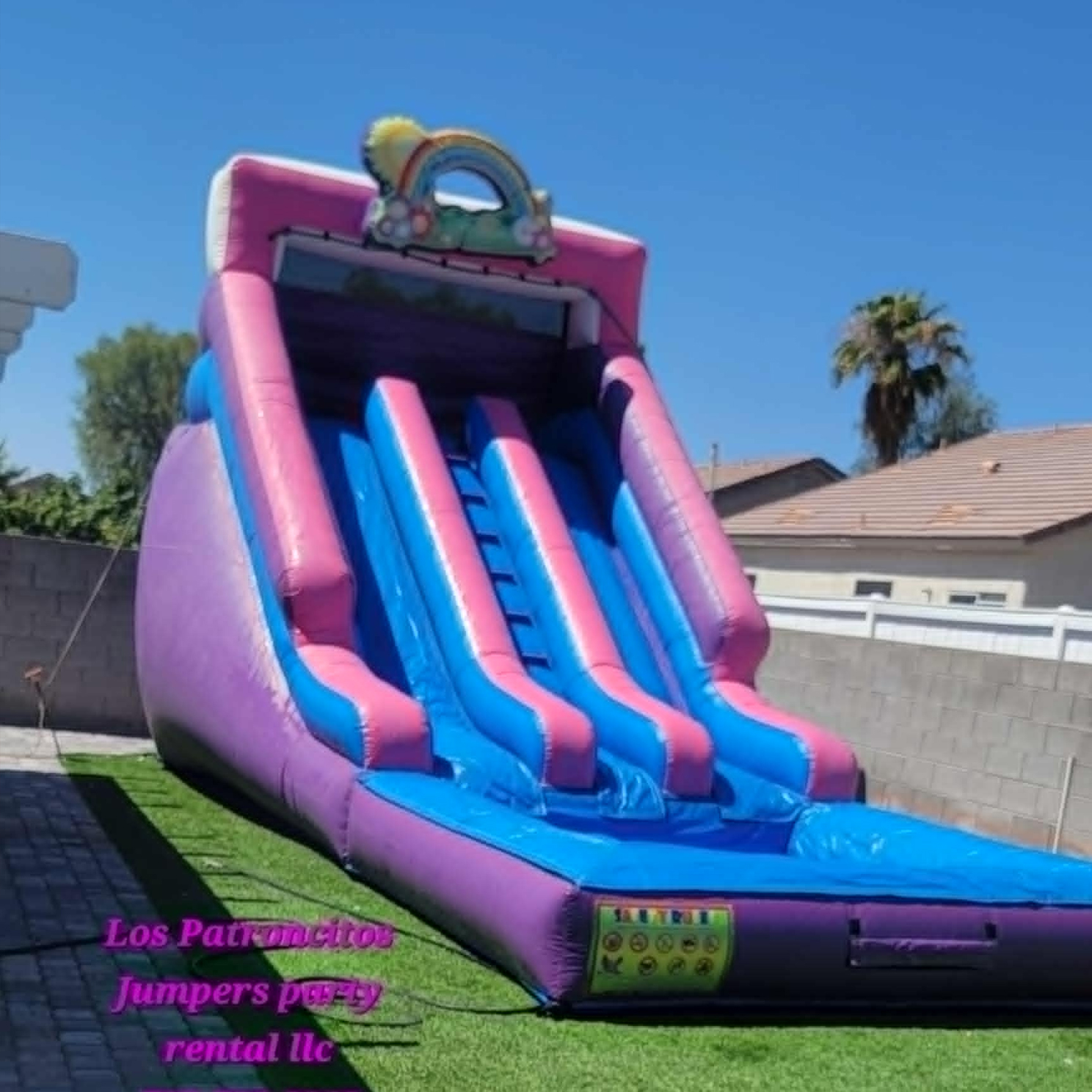 Water Slide Rainbow